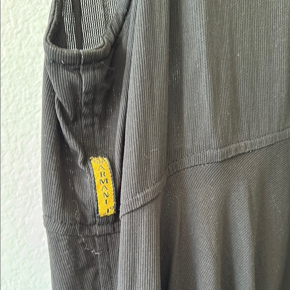 Armani Jeans Black Sleeveless Dress size 8 - Picture 6 of 7